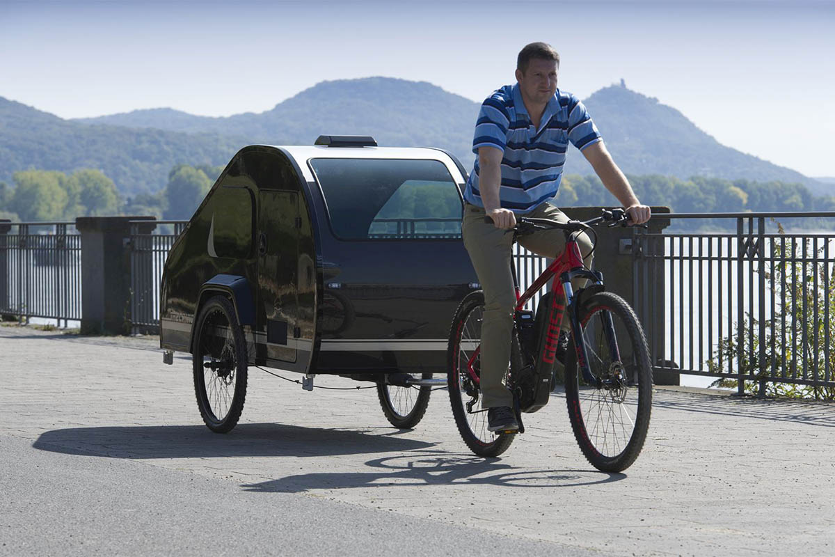 Remolque-Caravana Mody para E-Bikes - E-Bike Blog