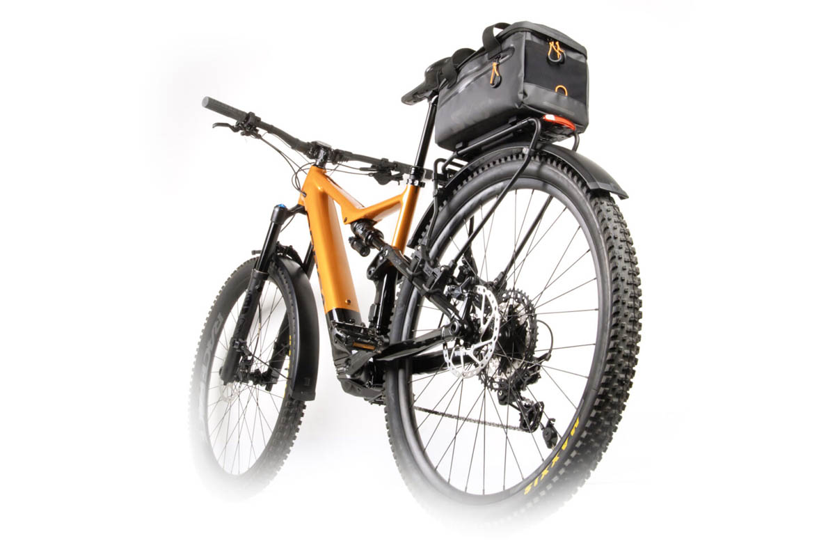 Portaequipajes para bicicleta con red de carga elástica y logotipo  reflectante, universal, ajustable, para bicicletas, equipaje, turismo,  capacidad de
