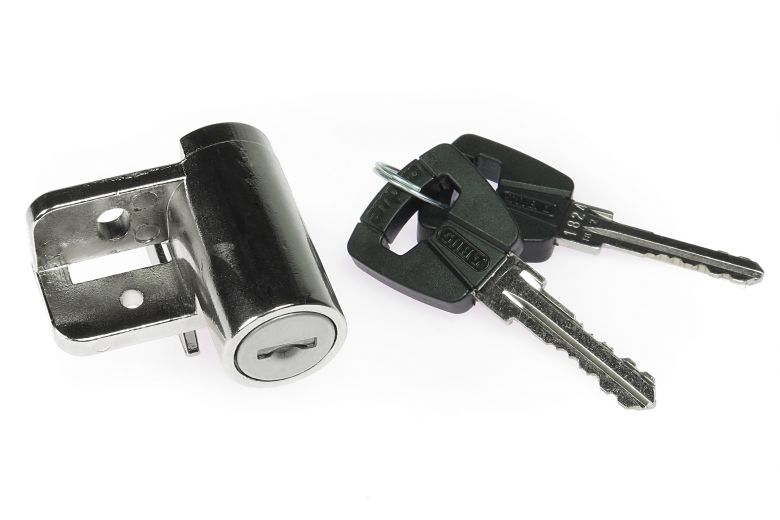 Cilindro llave ABUS para baterías Panasonic en el cuadro de la bicicleta eléctrica