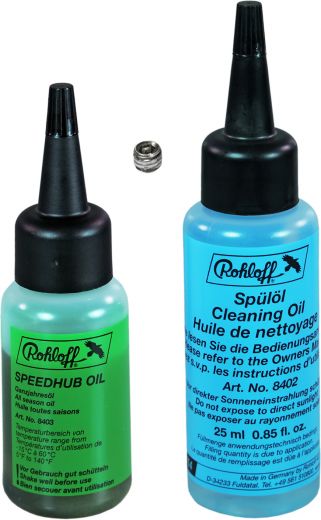 Aceite Rohloff de SPEEDHUB 500/14 - Set 25 ml (aceite para toda estación + aceite de lavado)