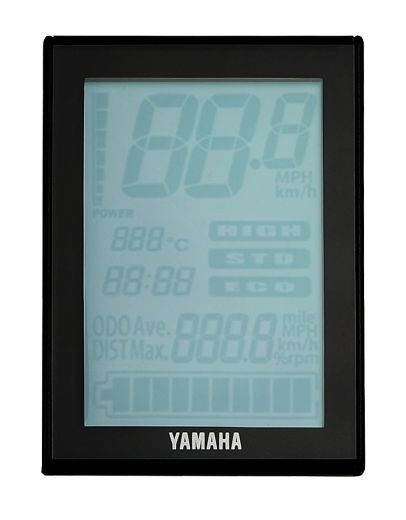 Pantalla LCD de Yamaha para e-bikes a partir de 2016